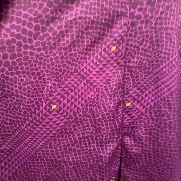 VICTORIA’S SECRET Purple Very Sexy Pattern Sheer Slip Dress Size Small - Picture 6 of 10